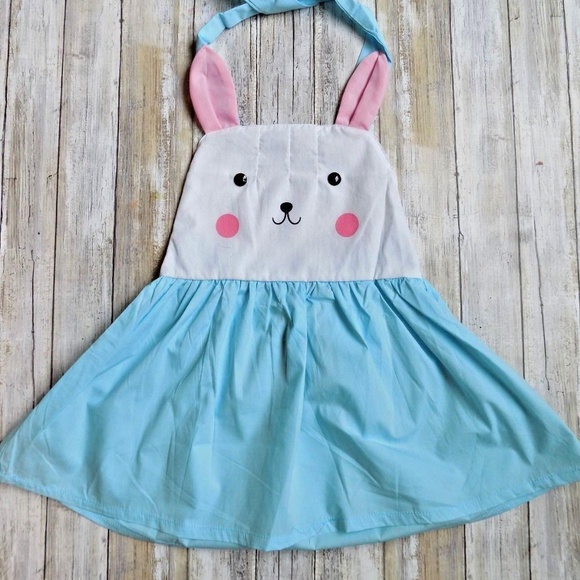 2T to 3T Bunny Apron Dress - Picture 1 of 3